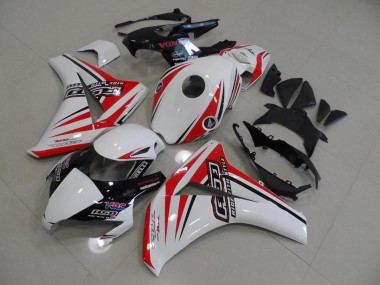 Carénage Moto Honda CBR 1000 RR 2008-2011 - Blanc Rouge HRC