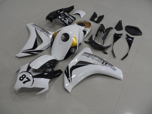 Carénage Moto Honda CBR 1000 RR 2008-2011 - Blanc et Noir 87 Carénage Moto Honda CBR 1000 RR 2008-2011 - Blanc et Noir 87
