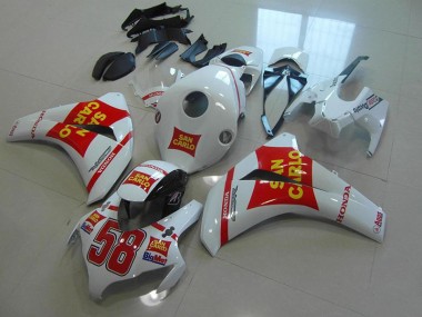 Carénage Moto Honda CBR 1000 RR 2008-2011 - Blanc San Carlo