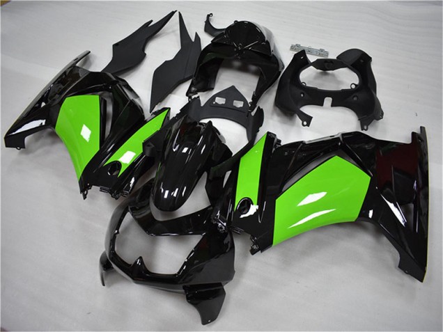 Carénages Moto EX250 2008-2012 - Noir Vert Carénages Moto EX250 2008-2012 - Noir Vert