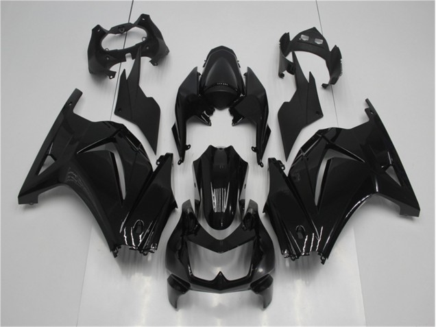 Carénage Moto EX250 2008-2012 - Noir Brillant