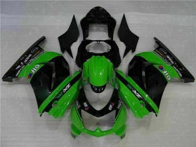 Carrosserie Moto EX250 2008-2012 - Noir Vert