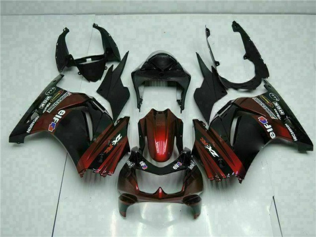 Kit Carénages Motos & Plastique EX250 2008-2012 - Noir Kit Carénages Motos & Plastique EX250 2008-2012 - Noir
