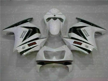 Carénage Moto EX250 2008-2012 - Blanc Noir