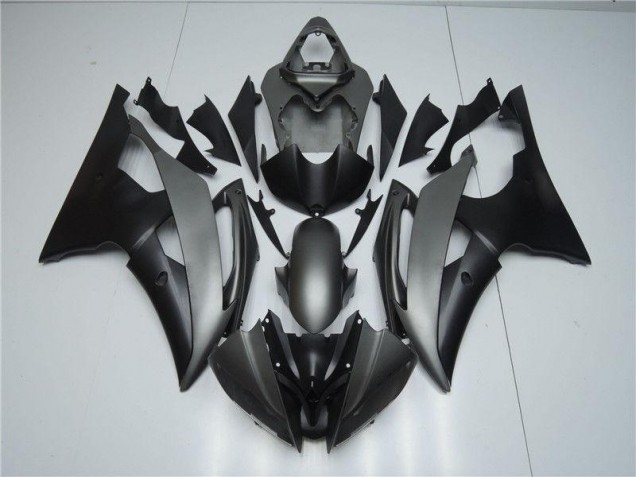 Carrosserie Moto Yamaha R6 2008-2016 - Gris Noir Carrosserie Moto Yamaha R6 2008-2016 - Gris Noir