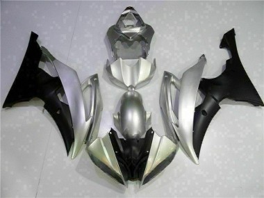 Carénage Moto Yamaha R6 2008-2016 - Argent Noir