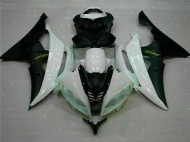 Carénages Moto Yamaha R6 2008-2016 - Blanc Noir
