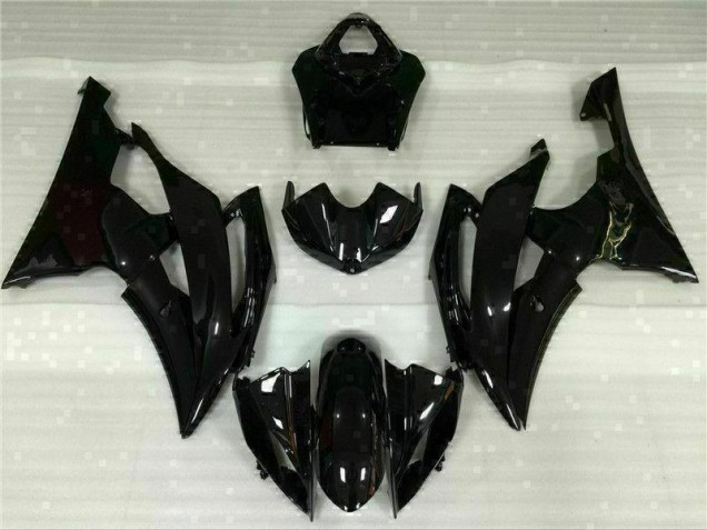 Carénage Moto Yamaha R6 2008-2016 - Noir Brillant Carénage Moto Yamaha R6 2008-2016 - Noir Brillant