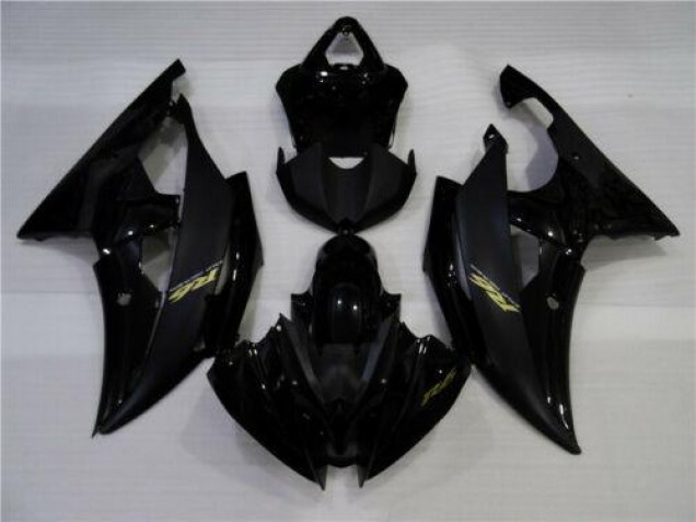 Carénage Moto Yamaha R6 2008-2016 - Brillant Noir Mat Carénage Moto Yamaha R6 2008-2016 - Brillant Noir Mat