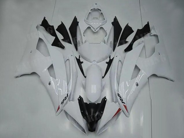 Carrosserie Moto Yamaha R6 2008-2016 - Blanc Carrosserie Moto Yamaha R6 2008-2016 - Blanc