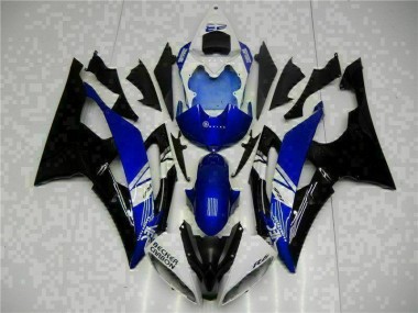 Kit Carénages Motos Complet Yamaha R6 2008-2016 - Bleu Noir
