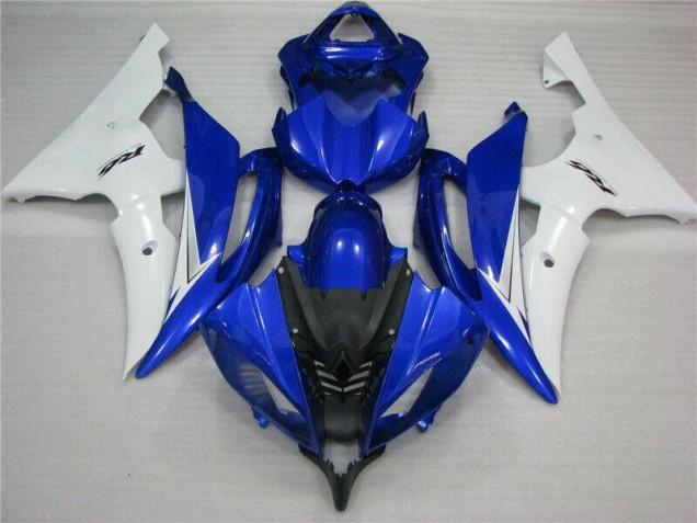 Carénage Moto Yamaha R6 2008-2016 - Bleu Blanc Noir Carénage Moto Yamaha R6 2008-2016 - Bleu Blanc Noir