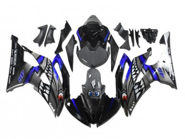 Carénage Moto Yamaha R6 2008-2016 - Gris Bleu Requin