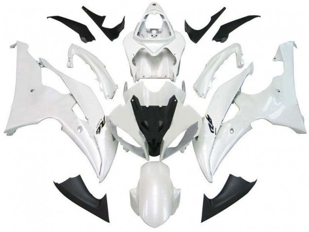 Carénage Moto Yamaha R6 2008-2016 - Blanc Nacré R6 Carénage Moto Yamaha R6 2008-2016 - Blanc Nacré R6
