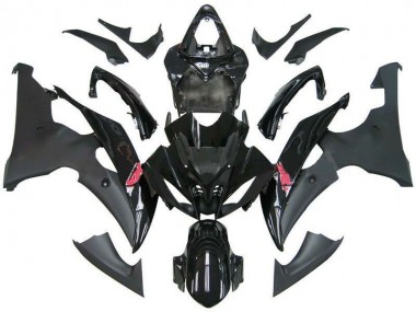 Carénage Moto Yamaha R6 2008-2016 - Contrast Noir R6
