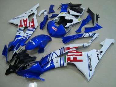 Carénage Moto Yamaha R6 2008-2016 - Bleu Blanc Rouge Fiat