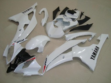 Carrosserie Moto Yamaha R6 2008-2016 - Blanc Nacré