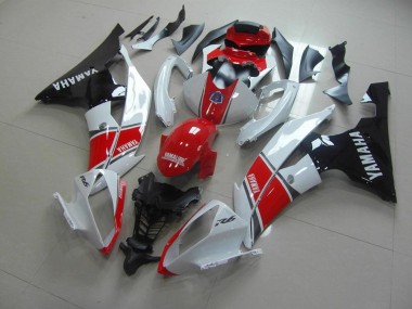 Carénage Moto Yamaha R6 2008-2016 - Rouge Blanc Noir