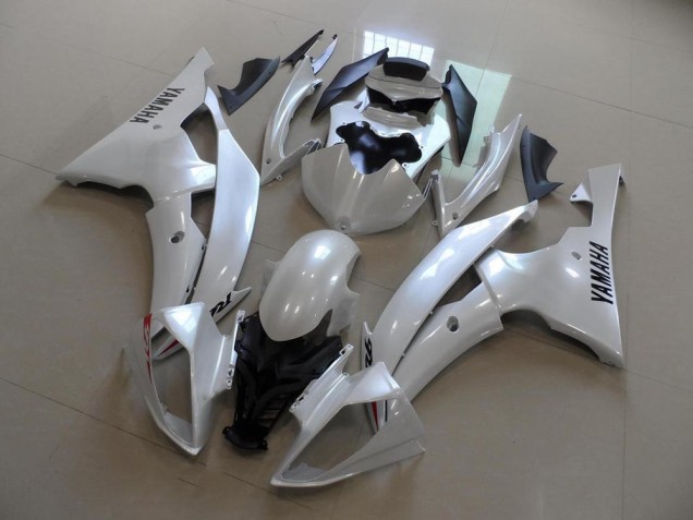 Carénage Moto Yamaha R6 2008-2016 - Blanc Nacré Style OEM Carénage Moto Yamaha R6 2008-2016 - Blanc Nacré Style OEM