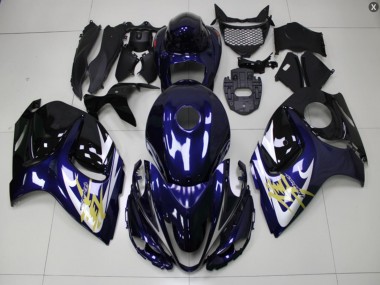 Carénage Moto Suzuki GSXR 1300 Hayabusa 2008-2019 - Bleu Or