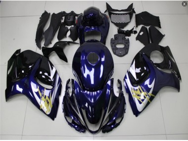 Carénage Moto Suzuki GSXR 1300 Hayabusa 2008-2019 - Bleu Or
