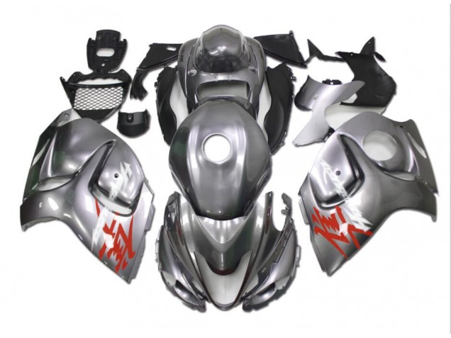 Carénage Moto Suzuki GSXR 1300 Hayabusa 2008-2019 - Argent Carénage Moto Suzuki GSXR 1300 Hayabusa 2008-2019 - Argent