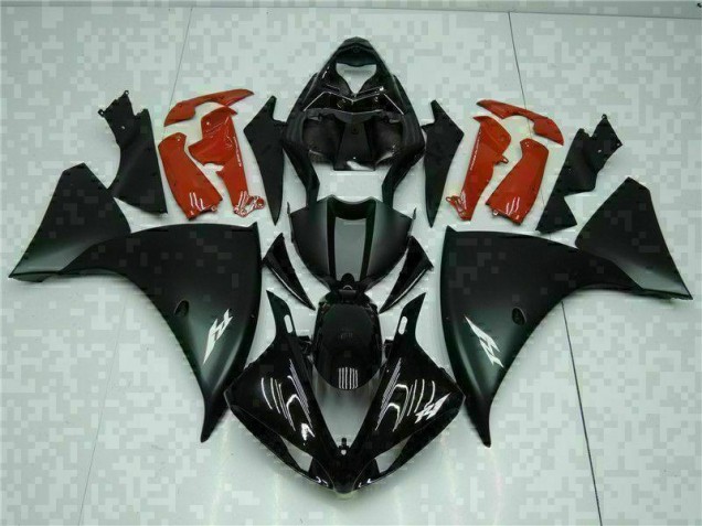 Carénage Moto Yamaha R1 2009-2011 - Noir Rouge Carénage Moto Yamaha R1 2009-2011 - Noir Rouge