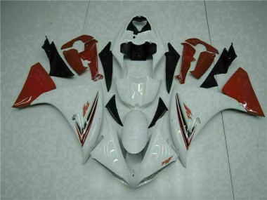 Carénage Moto Yamaha R1 2009-2011 - Blanc Rouge