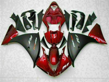 Carénages Moto Yamaha R1 2009-2011 - Rouge Noir