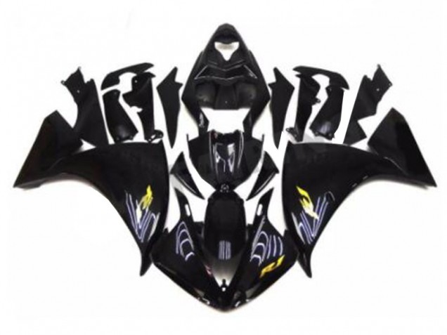 Carénage Moto Yamaha R1 2009-2011 - Noir Carénage Moto Yamaha R1 2009-2011 - Noir