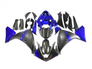 Carénage Moto Yamaha R1 2009-2011 - Gris Bleu