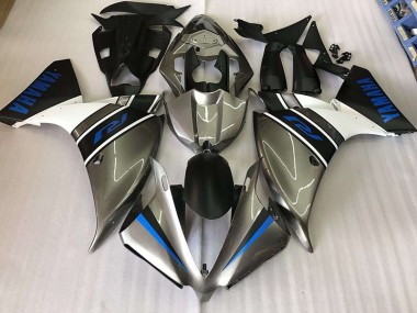 Carénage Moto Yamaha R1 2009-2011 - Argent Bleu