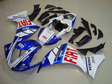 Carénage Moto Yamaha R1 2009-2011 - Bleu Blanc Fiat
