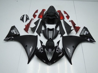 Carénages Moto Yamaha R1 2009-2011 - Noir Mat