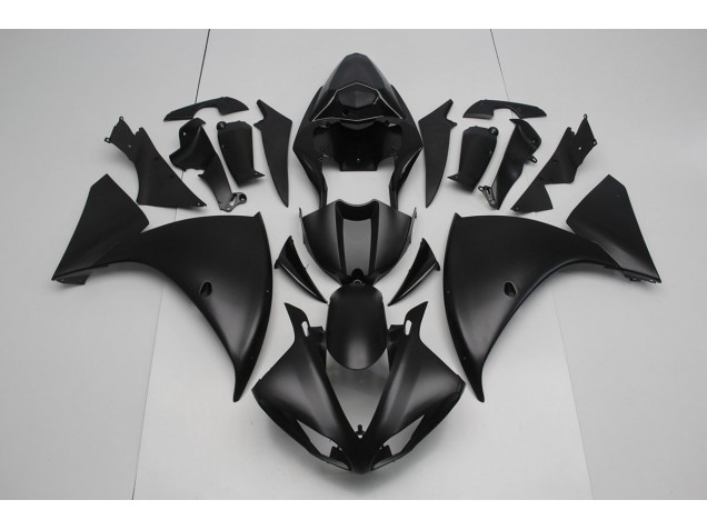 Carénage Moto Yamaha R1 2009-2011 - Noir Mat Carénage Moto Yamaha R1 2009-2011 - Noir Mat