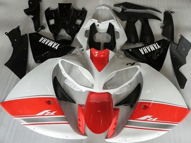 Carénage Moto Yamaha R1 2009-2011 - Racy Rouge Blanc Noir