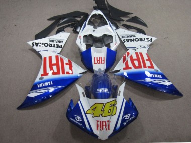 Carénage Moto Yamaha R1 2009-2011 - Bleu Blanc Fiat 46