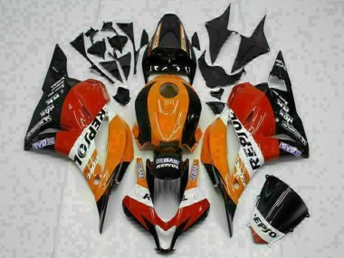 Carénage Moto Honda CBR 600 RR 2009-2012 - Orange Repsol