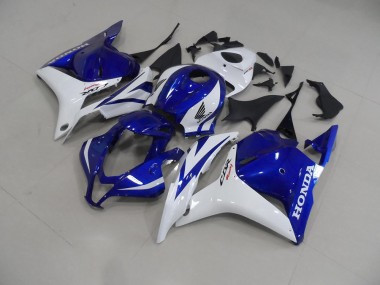Carénage Moto Honda CBR 600 RR 2009-2012 - Bleu Blanc