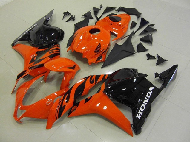 Carénage Moto Honda CBR 600 RR 2009-2012 - Orange Noir Carénage Moto Honda CBR 600 RR 2009-2012 - Orange Noir