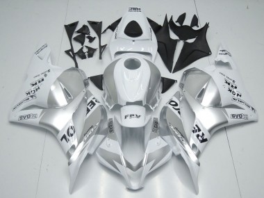 Carénage Moto Honda CBR 600 RR 2009-2012 - Blanc Argent Repsol