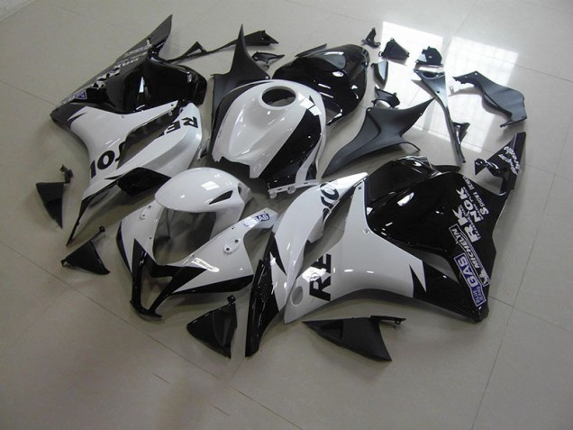 Carénage Moto Honda CBR 600 RR 2009-2012 - Blanc Noir Repsol Carénage Moto Honda CBR 600 RR 2009-2012 - Blanc Noir Repsol