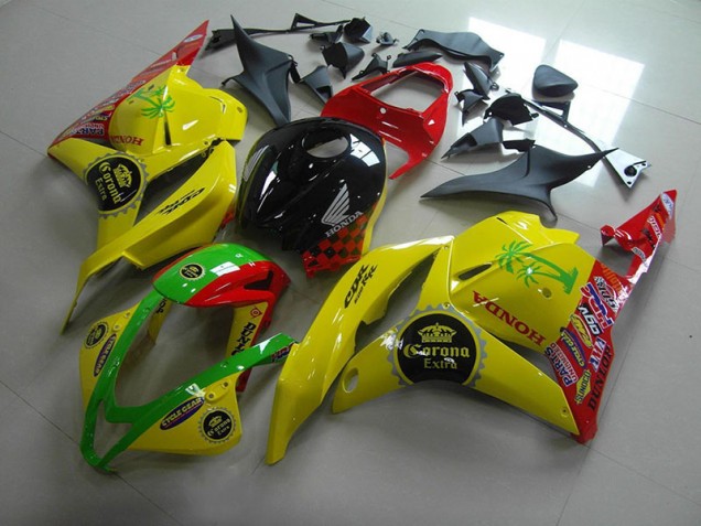 Carénage Moto Honda CBR 600 RR 2009-2012 - Jaune Corona Extra Carénage Moto Honda CBR 600 RR 2009-2012 - Jaune Corona Extra