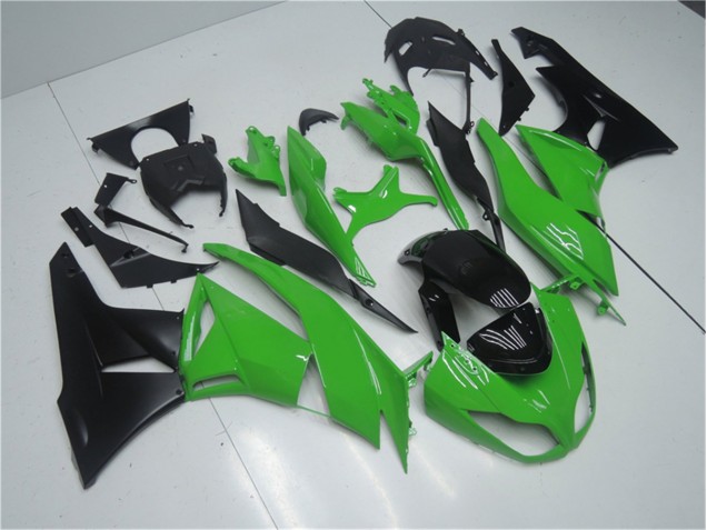 Carrosserie Moto ZX6R 2009-2012 - Vert Noir Carrosserie Moto ZX6R 2009-2012 - Vert Noir