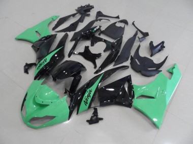 Carénage Moto ZX6R 2009-2012 - Metallic Vert