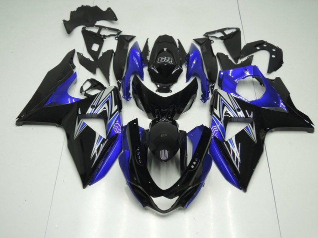 Carénage Moto Suzuki GSXR 1000 K9 2009-2016 - Bleu et Noir Carénage Moto Suzuki GSXR 1000 K9 2009-2016 - Bleu et Noir