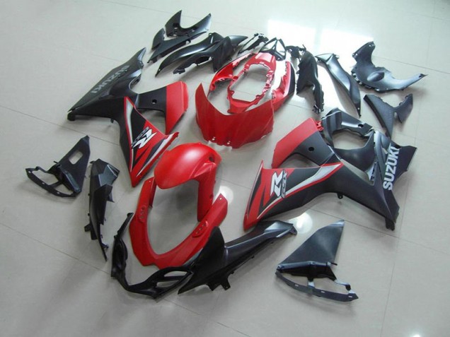 Carénage Moto Suzuki GSXR 1000 K9 2009-2016 - Matte Rouge Noir Carénage Moto Suzuki GSXR 1000 K9 2009-2016 - Matte Rouge Noir