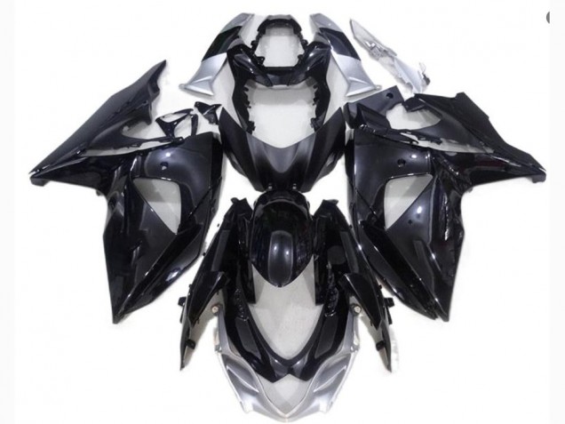 Carénage Moto Suzuki GSXR 1000 K9 2009-2016 - Noir Argent Carénage Moto Suzuki GSXR 1000 K9 2009-2016 - Noir Argent