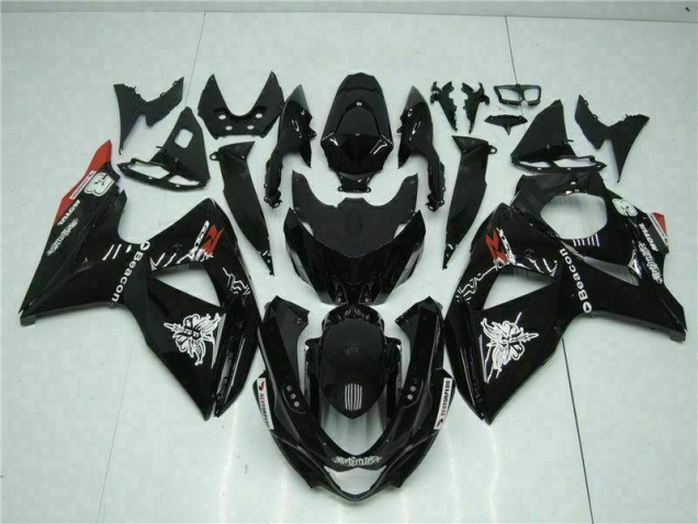 Carénages Moto Suzuki GSXR 1000 K9 2009-2016 - Noir Carénages Moto Suzuki GSXR 1000 K9 2009-2016 - Noir