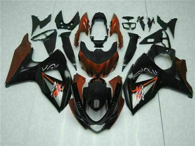 Carénages Moto Suzuki GSXR 1000 K9 2009-2016 - Brun Noir Carénages Moto Suzuki GSXR 1000 K9 2009-2016 - Brun Noir